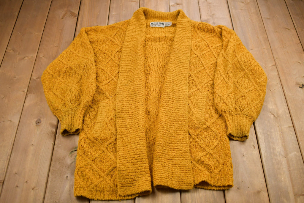 Vintage 1980s Western Connection Knitted Sweater