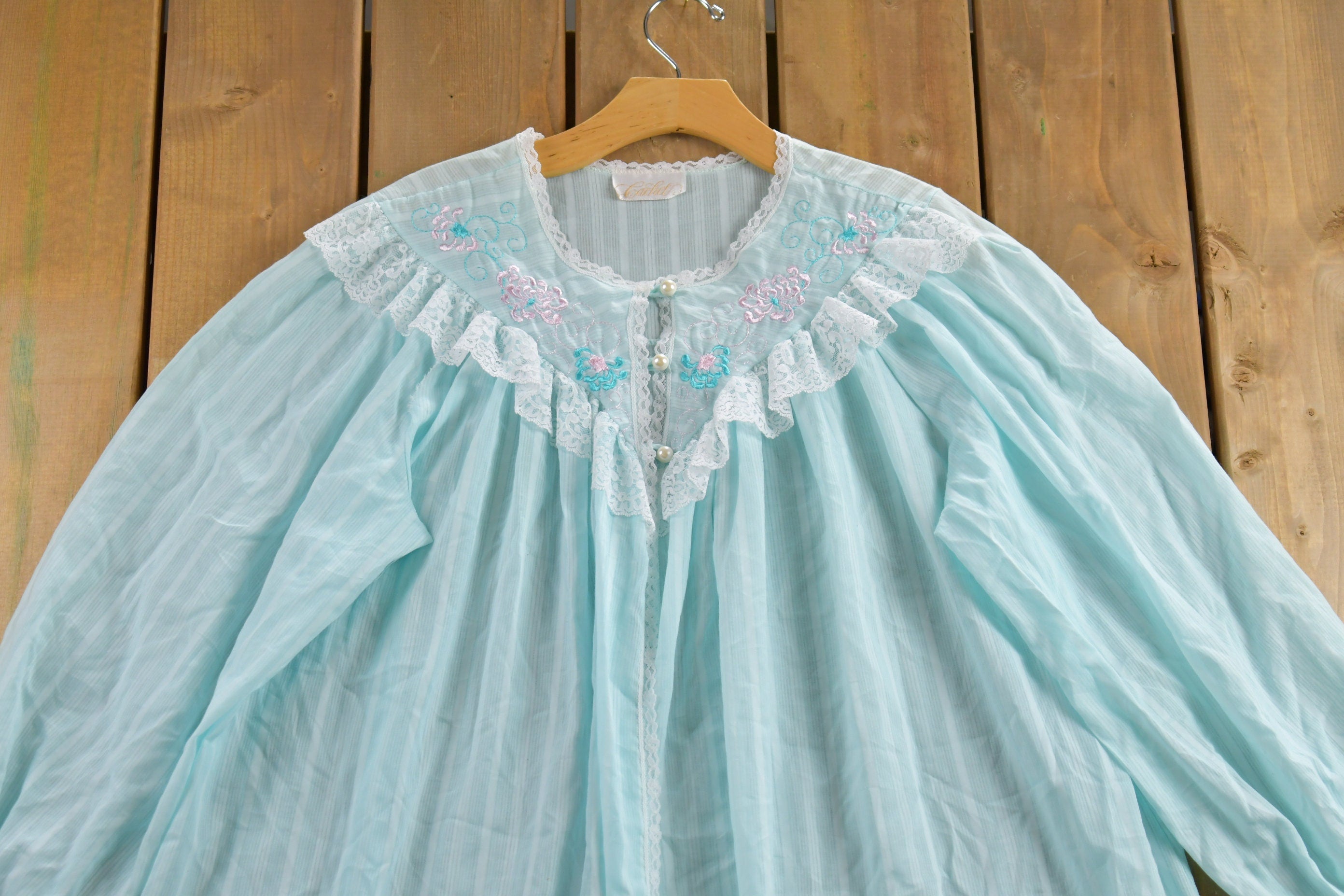 Vintage 1960s Lingerie Night Gown Dress