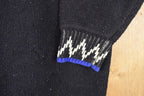 Vintage 1990s Ice Fire High Altitude Embroidered Ski Knit Crewneck Sweater Mens L  90s Knitted Sweatshirt  Vintage Preppy Knits