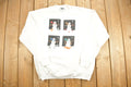 Vintage 1990s Snowman & Animals Themed Crewneck Sweatshirt