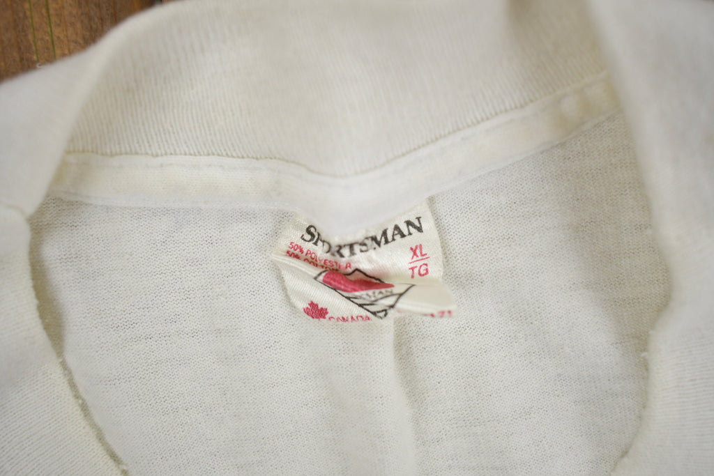 Vintage 1990s ROFRAC Graphic T Shirt / Vintage T Shirt / Streetwear / Graphic Tee / Single Stitch / Made In Canada