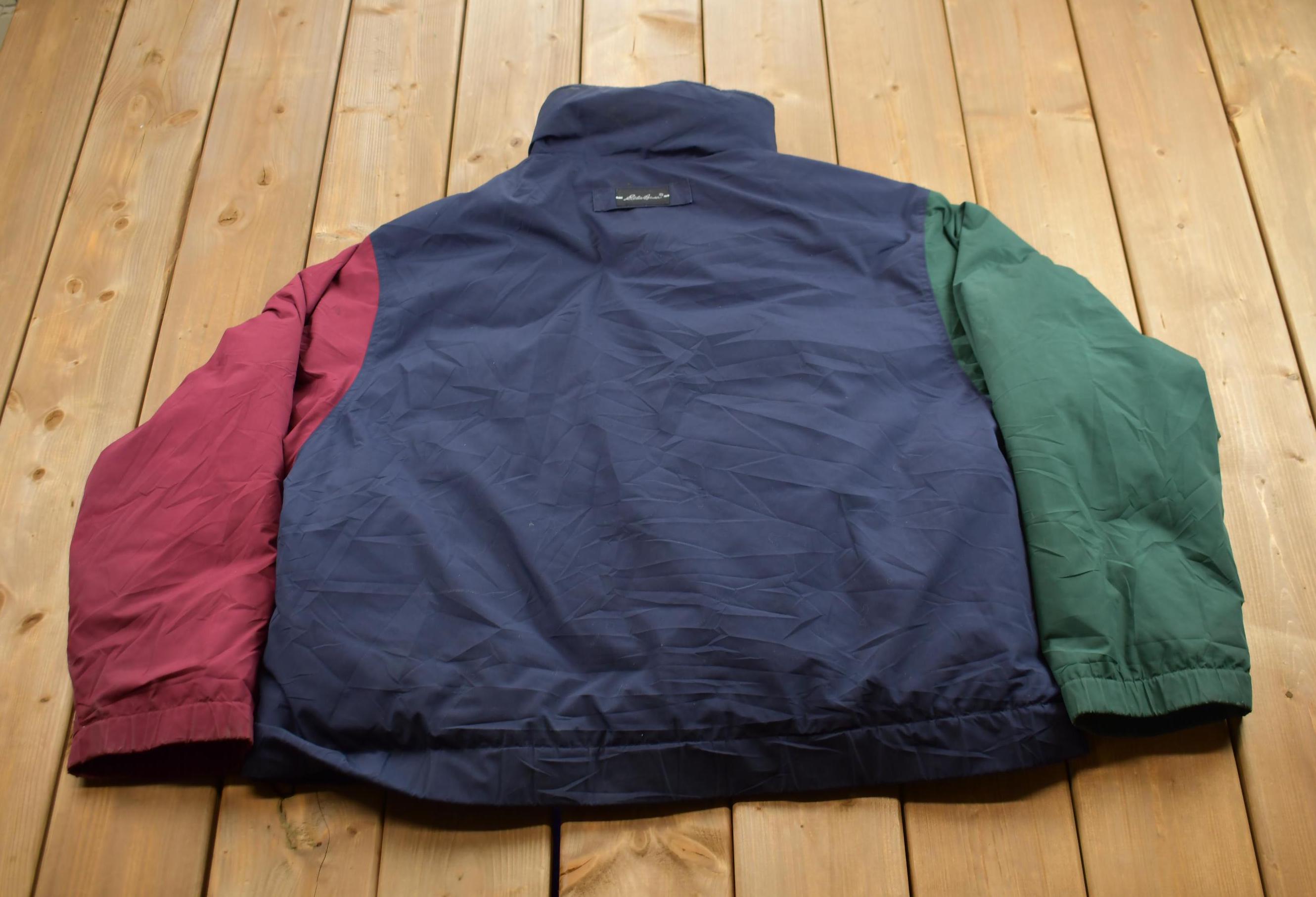 Vintage 1990s Eddie Bauer Full Zip Winter Jacket