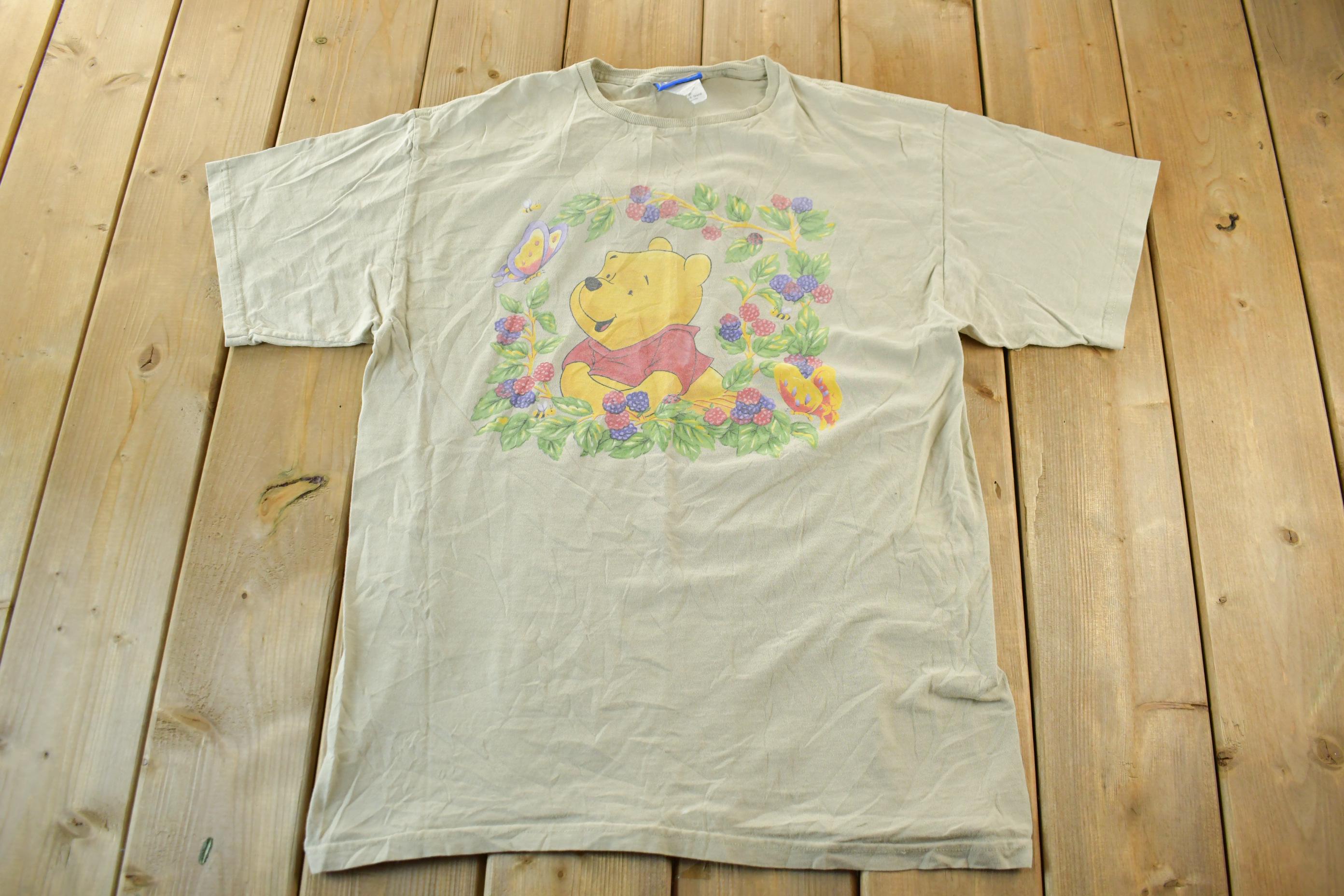 Vintage 1990s Winnie The Pooh Cartoon Promo T-Shirt