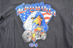 Vintage 2004 Laughlin Motorcycle Graphic T-Shirt