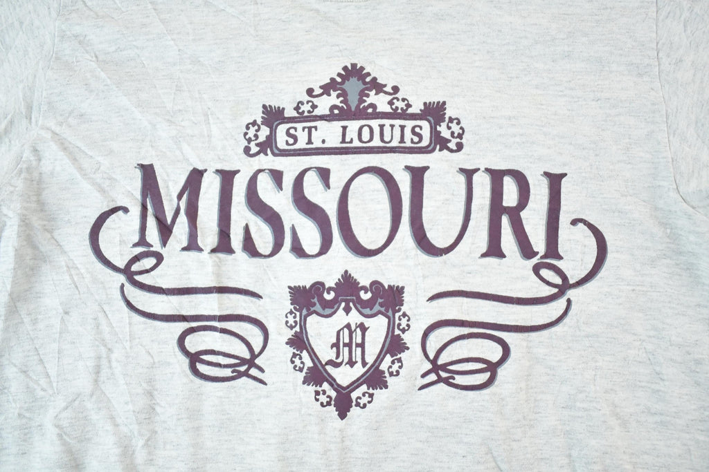 Vintage 1990s Jansport St Louis Missouri Souvenir T-Shirt Mens M  Made In USA  Vintage Vacation Tee  Rare Destination Tee  Summer Shirt