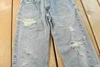 Vintage 1990s Levi's 505 Regular Straight Fit Denim Blue Jeans Men's 32 x 29 / 90s Levi's / Streetwear / Made in USA