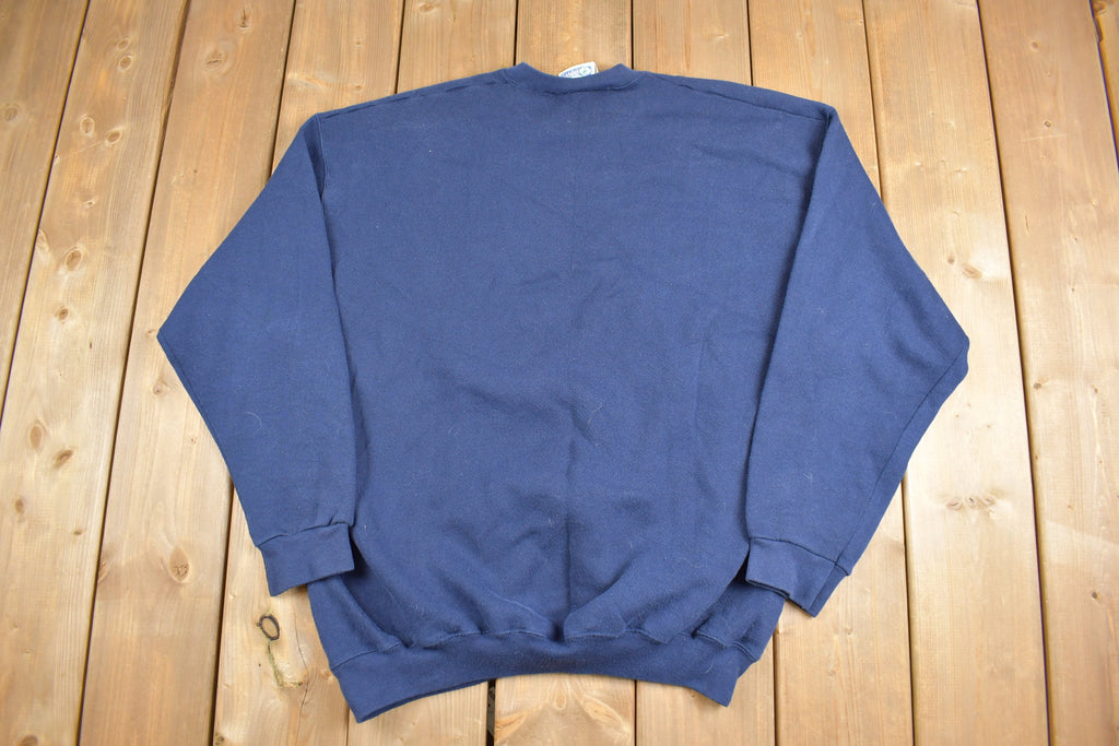 Vintage 1990s Blank Discuss Athletic Crewneck Sweatshirt