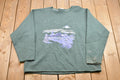 Vintage 1990s Winter Wonderland Crewneck Sweatshirt