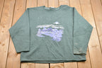 Vintage 1990s Winter Wonderland Crewneck Sweatshirt