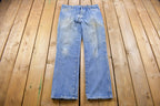 Vintage 1990's Rustler Blue Jeans 34 x 31