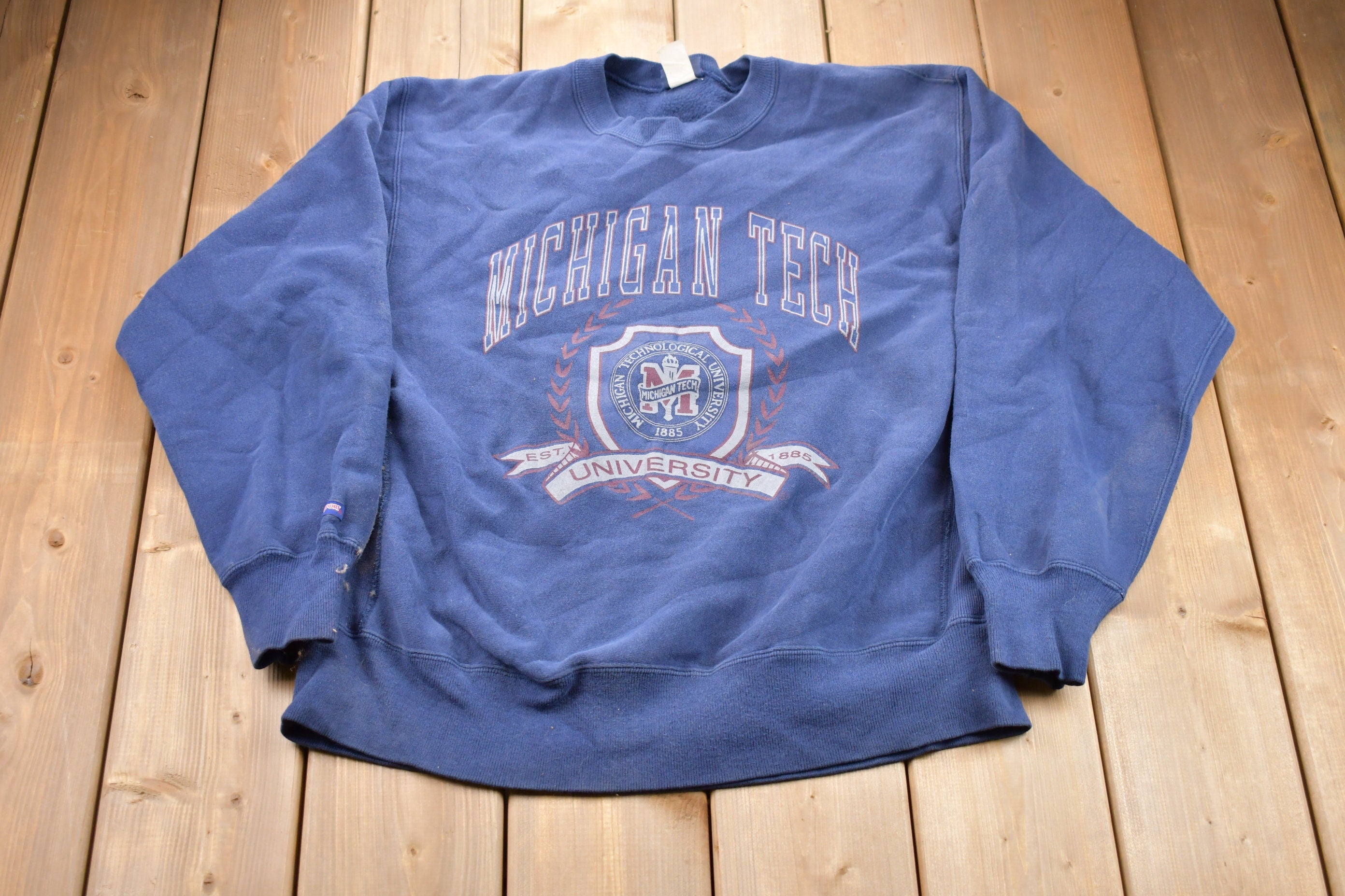 Vintage 1990s Jan Sport University of Michigan Tech Collegiate Crewneck