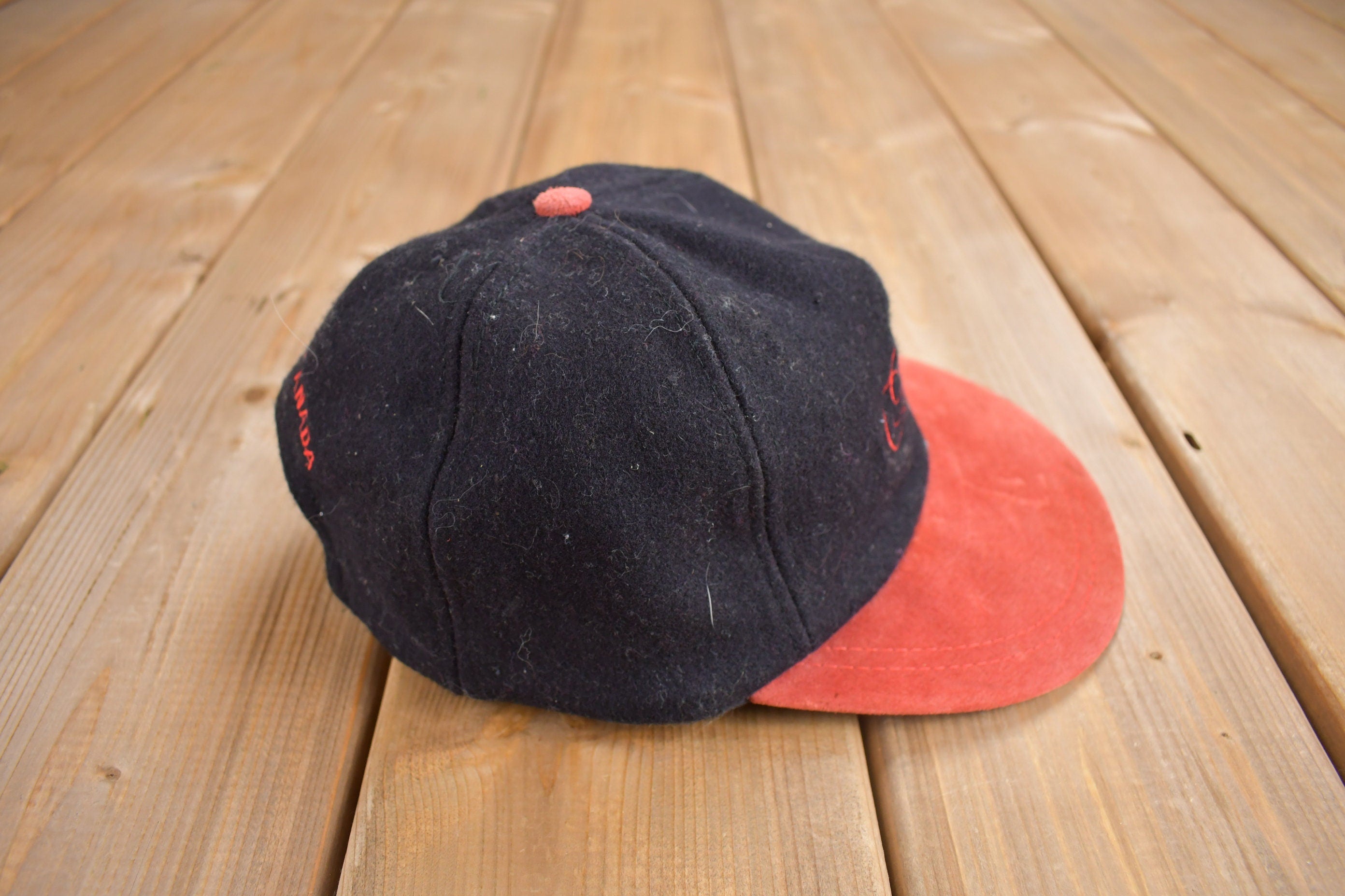 Vintage 1990s The Royal Toronto Canada Strap Back Hat  OSFA  90s Hat  Souvenir Cap  Embroidered