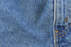 Vintage 1990s Levi's 550 Regular Fit Denim Blue Jeans Size 22 x 24.5 / 90s Levi's / Distressed Sun Faded Jeans / Streetwear