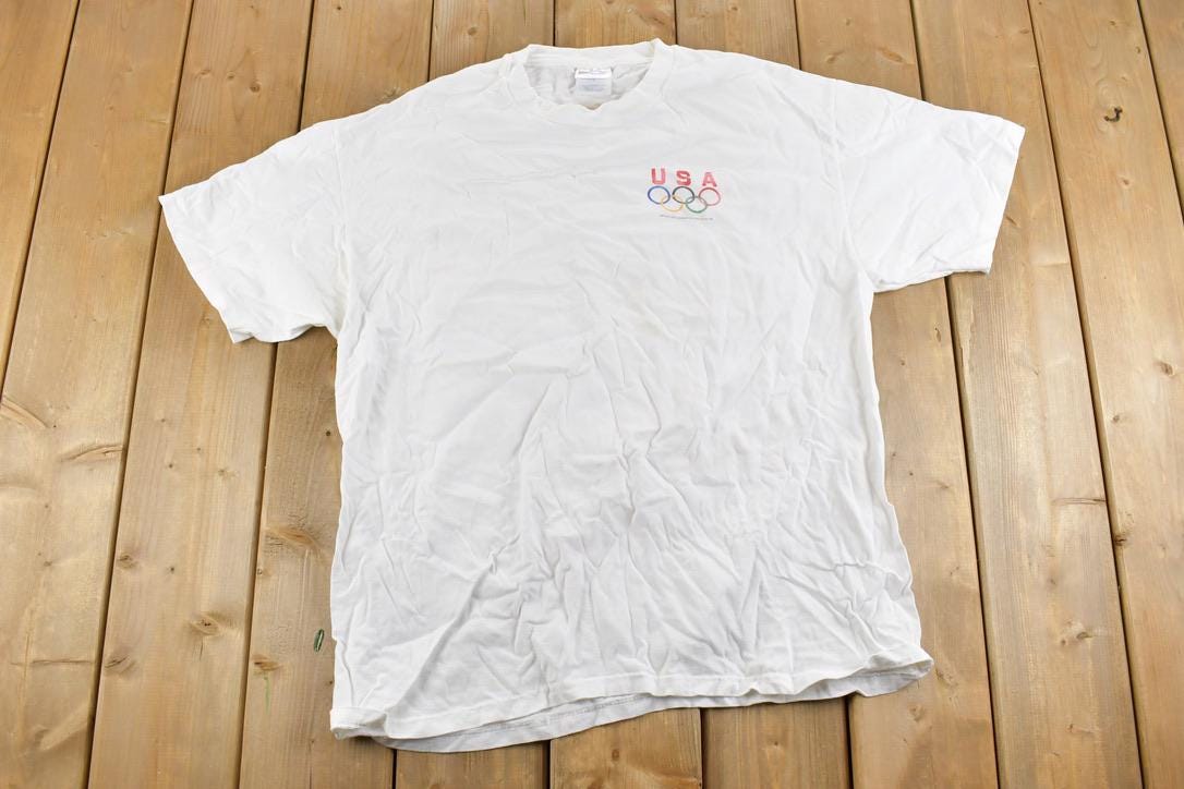 Vintage 1990s USA Olympics Graphic T-Shirt