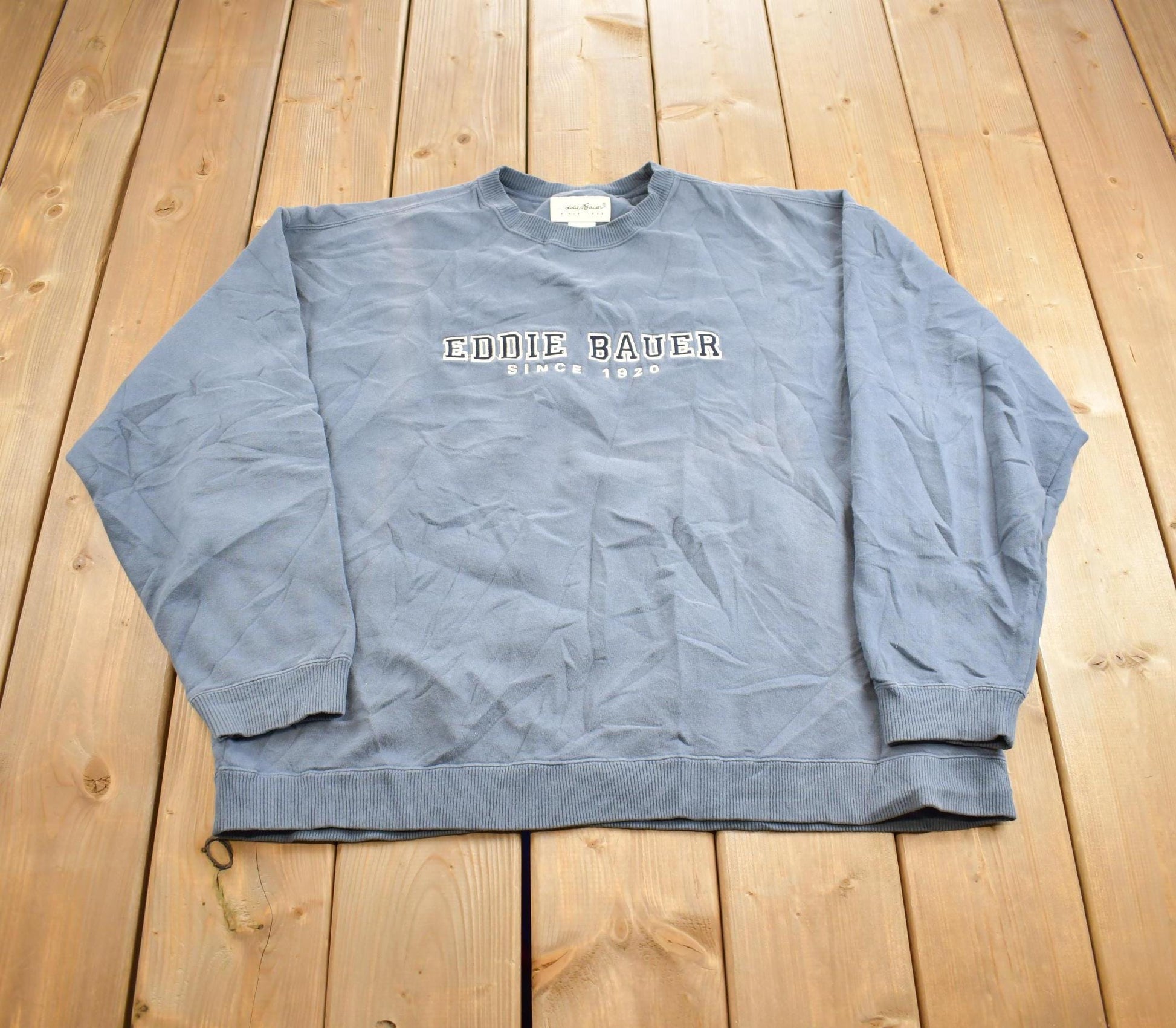 Vintage 1990s Eddie Bauer Embroidered Crewneck Sweatshirt
