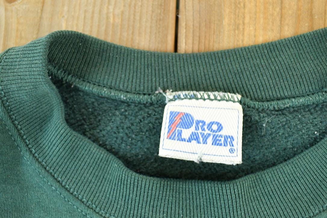 Vintage 1997 Pro Player Baltimore Orioles MLB Embroidered Crewneck Sweatshirt