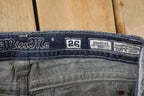 Vintage Deadstock Y2K Miss Me Bedazzled Low Rise Jeans Women's Size 26x31