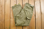 Vintage 1970s Military Wool Trousers Size 35 - 39 x 28