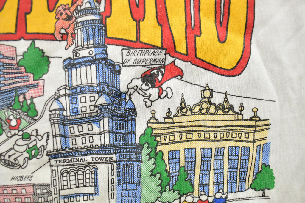 Vintage 1991 Cleveland Souvenir Screen Stars Best T-Shirt