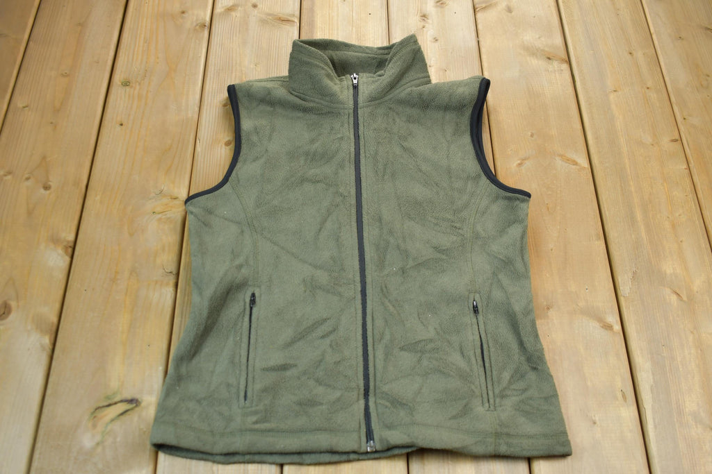 Vintage 1990s Eddie Bower Fleece Sweater Vest