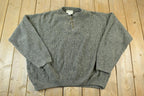 Vintage 1990s Eddie Bauer Heavy Knit Crewneck Sweater