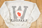 Vintage 1990s Wisconsin Souvenir Destination Turtleneck Sweatshirt Men's M