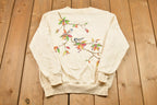 Vintage 1990s Cute Nature Crewneck Sweater