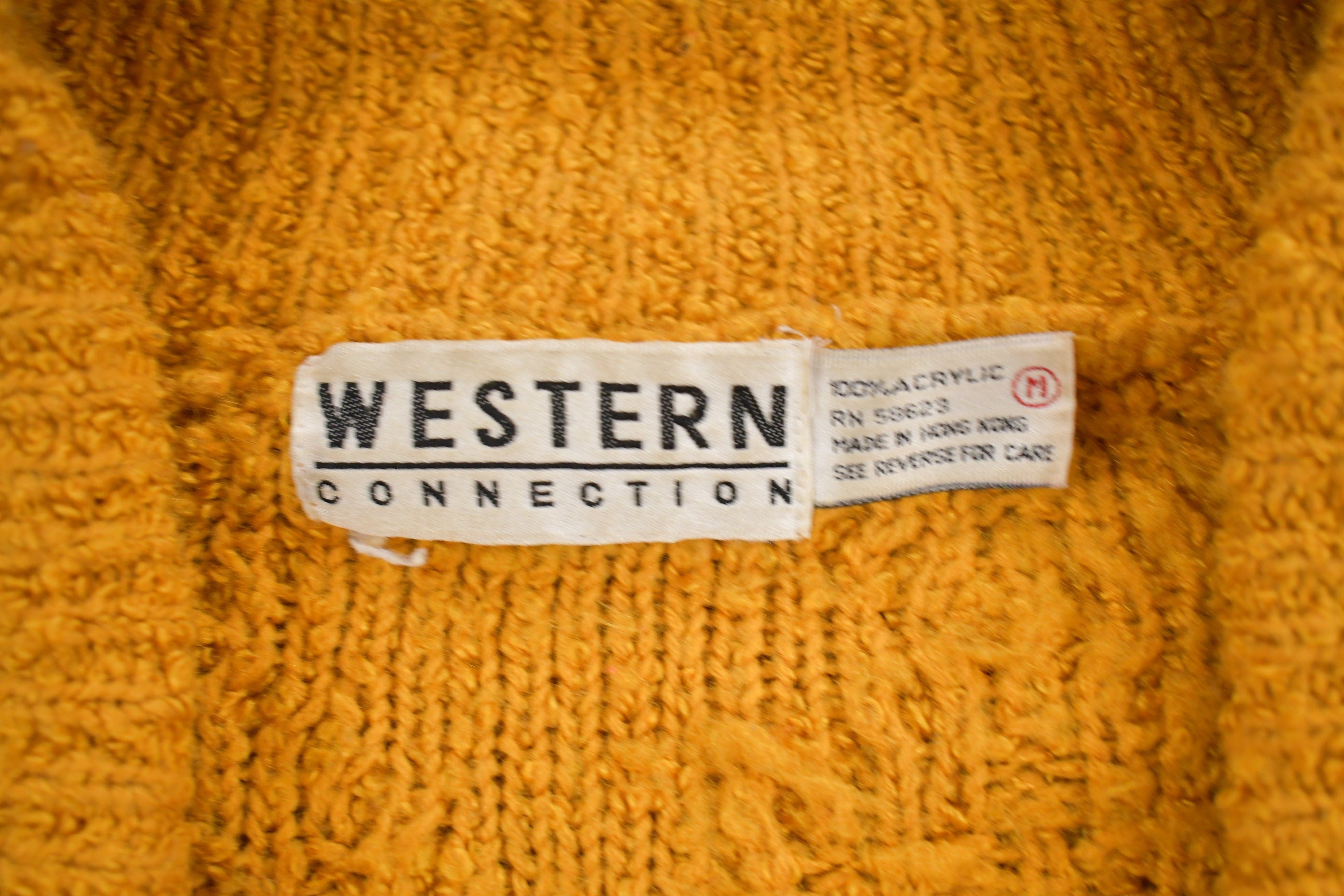 Vintage 1980s Western Connection Knitted Sweater