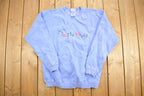 Vintage 1990s At The Cabin In The Woods Crewneck Sweatshirt