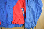 Vintage 1990s Philadelphia 76ers Logo 7 NBA Windbreaker Men's Large