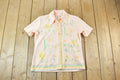 Vintage 1970s Floral AOP Button Up Shirt