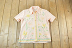 Vintage 1970s Floral AOP Button Up Shirt