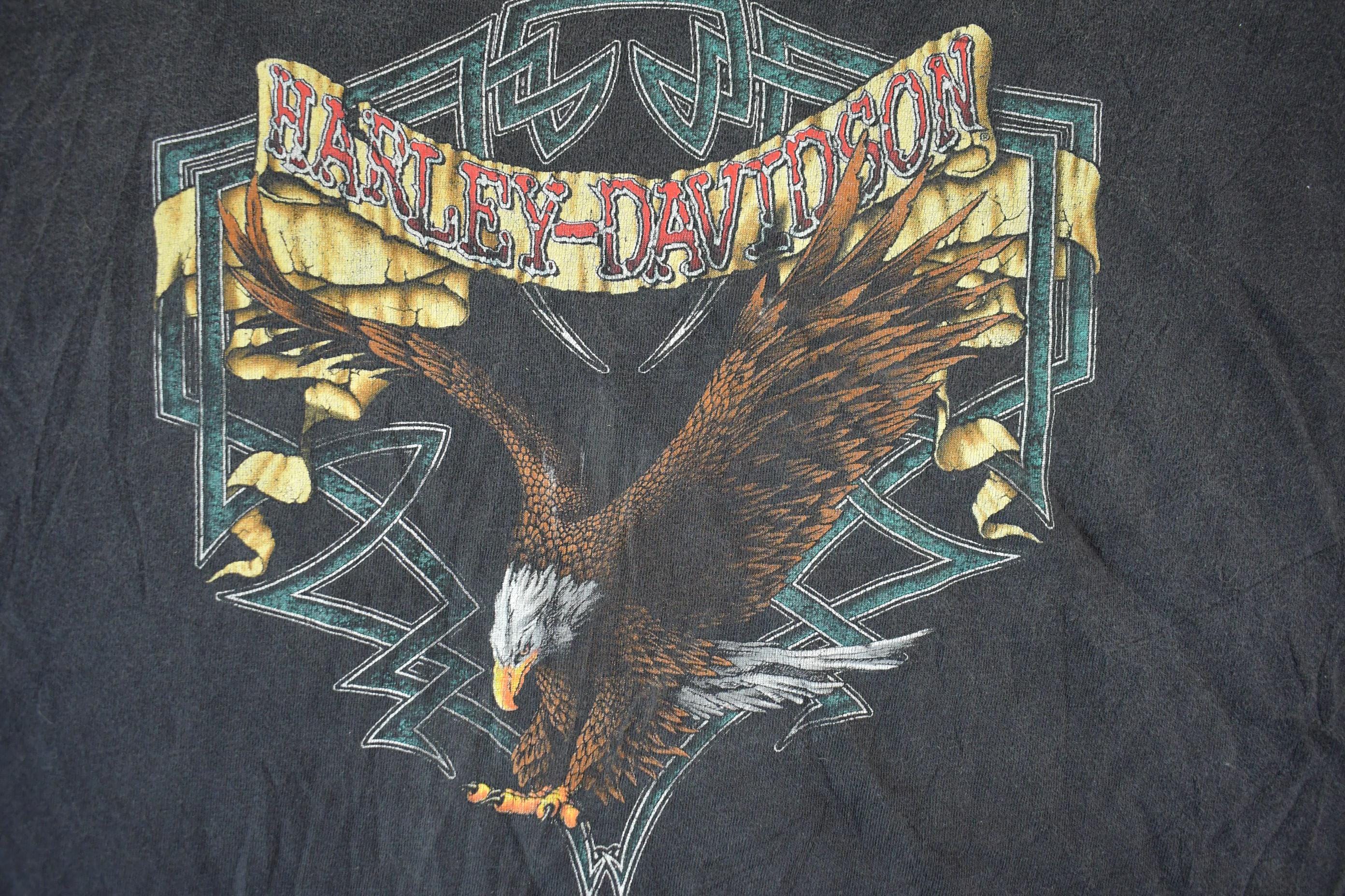 Vintage 1998 Harley Davidson Motorcycles Motorcycles Graphic T-Shirt Men's 3XL