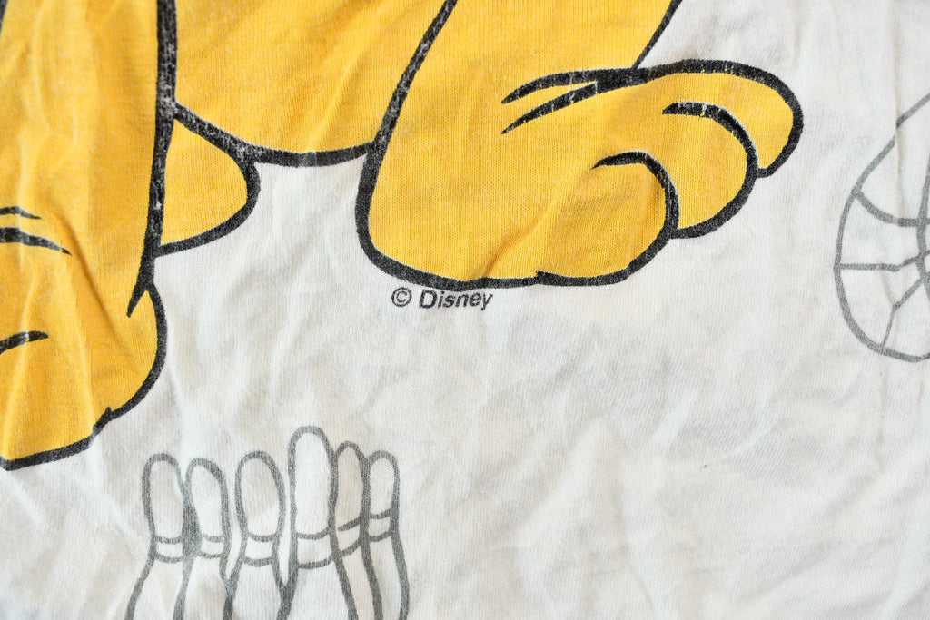 Vintage 1990s Disney Mickey Mouse Streetwear Graphic T-Shirt