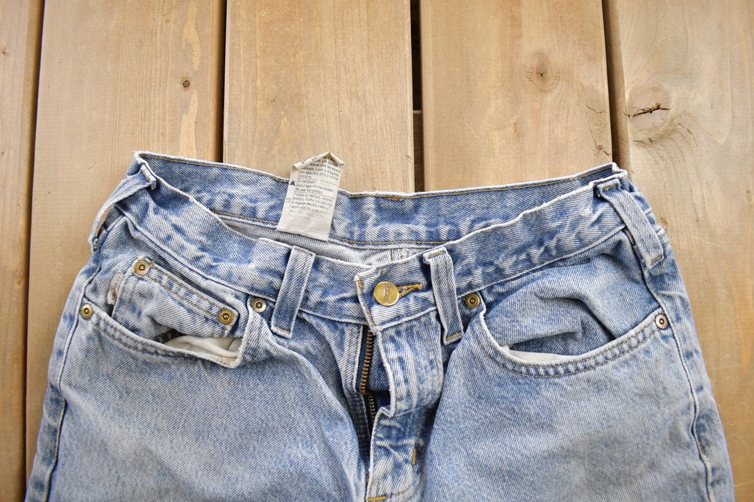 Vintage 1990s Carhartt Blue Jeans Size 30x30