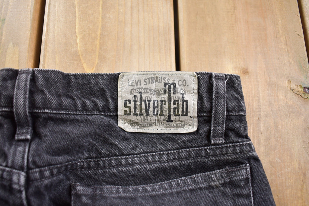 Vintage 1990s Straight And Narrow Silver Tab Levi's Jeans Size 30 x 29.5
