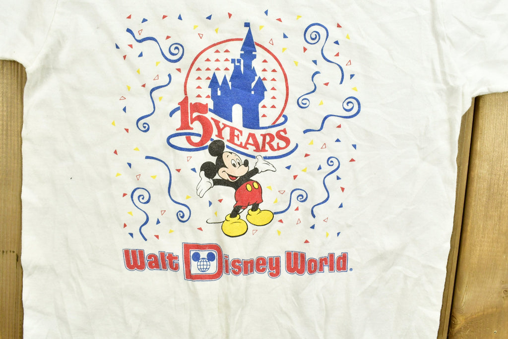 Vintage 1986 Walt Disney World Anniversary T-Shirt