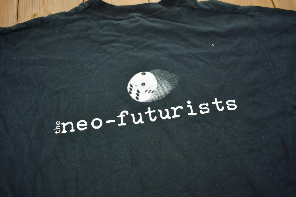 Vintage 1990s T.M.L.M.T.B.G.B The Neo-Futurists Single Stitch Graphic T-Shirt