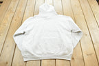 Vintage 1990s Kennebunkport Sailboat Hoodie Sweatshirt Mens L / Embroidered / Made in USA / Streetwear/ Americana / Maine