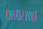 Vintage 1990s Charlevoix Souvenir Gear For Sports T-Shirt