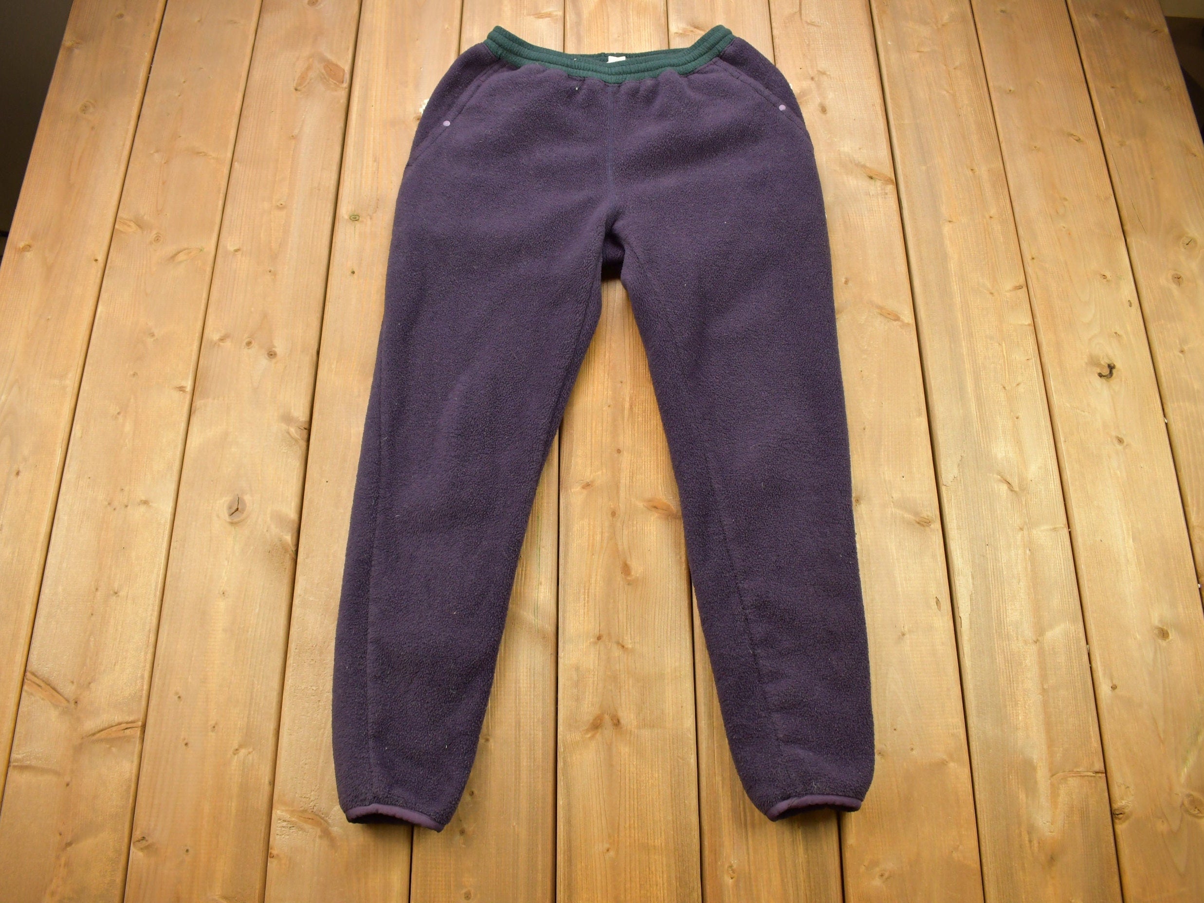 Vintage 1990s Patagonia T Snap Fleece Sweater & Matching Pants Size M