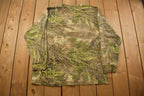 Vintage 1990s Rustic Ridge Camo Graphic T Shirt