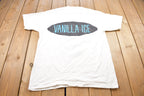 Vintage 1990 Vanilla Ice Rap Graphic Sof Tee T Shirt