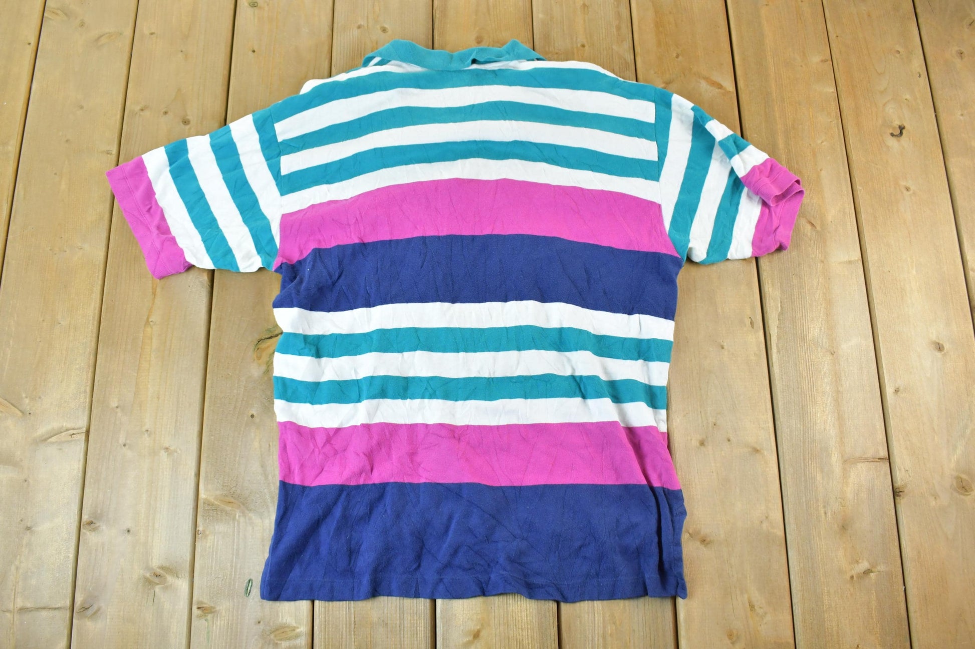 Vintage 1990s Eddie Bauer Button Up Polo Shirt