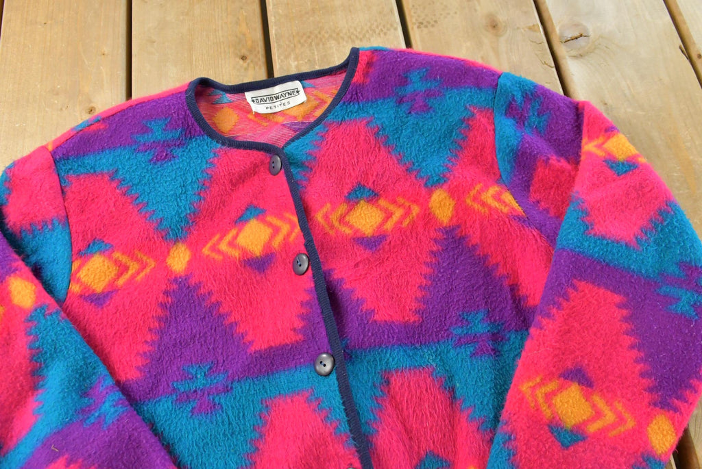 Vintage 1990s David Wayne Petites Cardigan Sweater Women's M