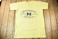 Vintage 1990s The University Of Michigan Collegiate Graphic Sleep Shirt