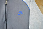 Vintage 1980s Nike Embroidered Mini Swoosh Zip Up Sweatshirt