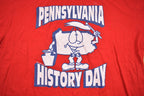 Vintage 1990s Pennsylvania History Day Graphic T Shirt