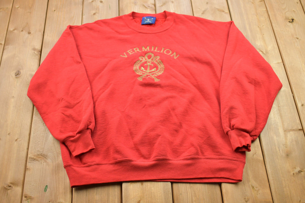 Vintage 1990s Vermilion Alberta Crewneck Sweatshirt