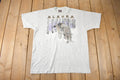 Vintage 1990s Alaska Wolf Graphic Souvenir Travel T Shirt Made In USA